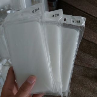 Bộ 3 chiếc ốp lưng cho galaxy A9 2018 silicon trong suốt siêu mỏng(loại tốt)