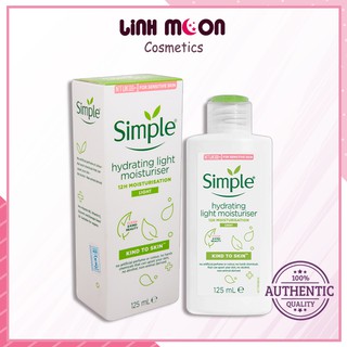 Sữa Dưỡng Da Simple Kind To Skin Hydrating Light Moisturiser 125ml