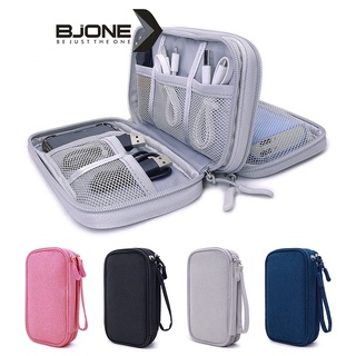 Túi đựng đồ điện tử BJONE thích hợp cho tai nghe/ sạc dự phòng/ dây cáp mang theo khi đi ra ngoài