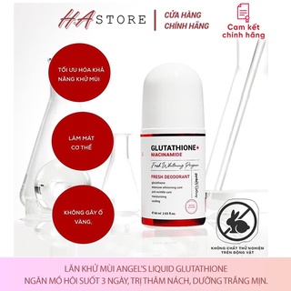 Lăn Khử Mùi Angel's Liquid Glutathione Fresh-Up Whitening Magic Deo Stick 60ml