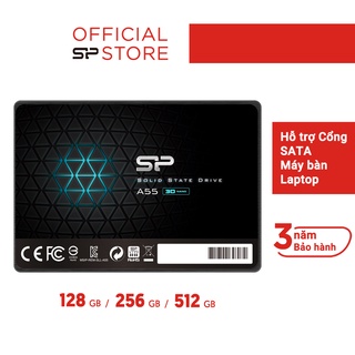 Ổ cứng SSD Silicon Power 128GB/256GB/512GB SATA 3 2.5" A55 | Bảo hành 36 Tháng