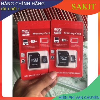Thẻ nhớ giá rẻ, chính hãng, tốc độ đọc ghi cao, chất lượng 8G/ 16G ( tặng adapter)