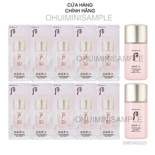 Sữa chống nắng kiềm dầu dưỡng da thế hệ mới whoo vital hydrating sun fluid spf50+, pa+++