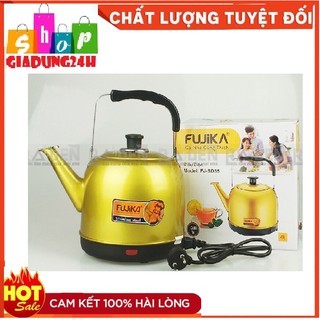 Ấm siêu tốc 4Lit Fujika FJ-SD35 thân ấm inox phun sơn tĩnh điện chịu nhiệt, bảo hành 12 tháng,màu ngẫu nhiên-Giadung24h