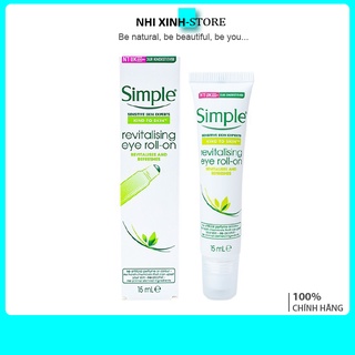 [NEW UPDATE] Lăn Dưỡng Mắt Simple Kind To Eyes Revitalizing