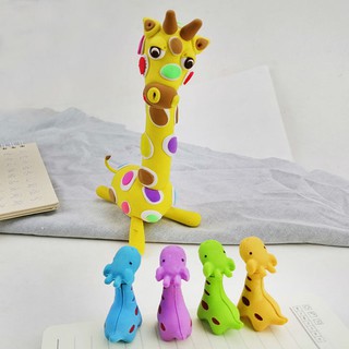 Gôm tẩy bút chì hình hươu cao cổ cute youngcityshop 30.000