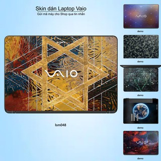 Skin dán Laptop Sony Vaio in hình Tấm Khiên David - lsm048 (inbox mã máy cho Shop)