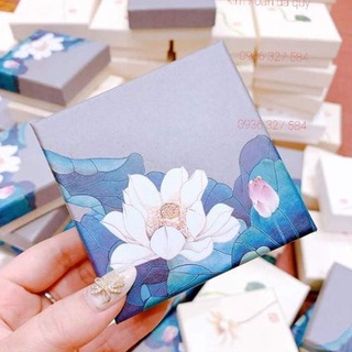 [Mã LIFE1404ALL giảm 10% đơn 50K] HỘP ĐỰNG VÒNG TAY HOA SEN XANH CAO CẤP MẪU MỚI CỰC XINH