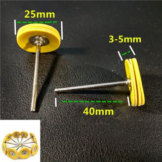 Bộ 10 Đầu mài đánh bóng cán 3 ly