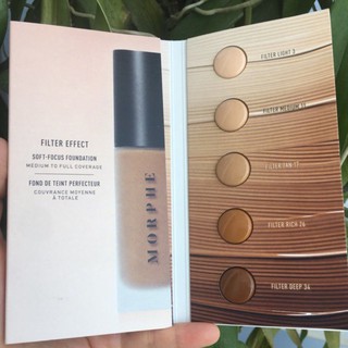 Mẫu dùng thử (sample) kem nền morphe