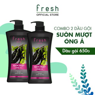 Combo 2 dầu gội Fresh suôn mượt óng ả 650g/chai