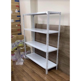Kệ sắt v lỗ lắp ghép đa năng: Cao 1m5 x dài 1m x rộng 40cm x 4 tầng