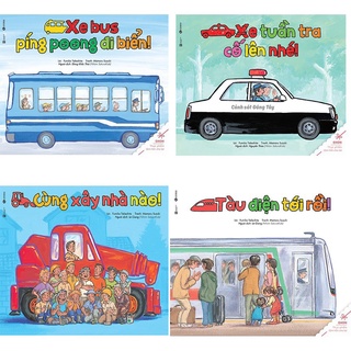 [Mã LT50 giảm 50k đơn 250k] Sách - Bộ Ehon về các phương tiện giao thông