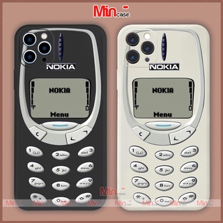 Ốp lưng điện thoại iPhone Nokia cạnh viền vuông silicon dẻo cho ip 6/6s/7/8/X/XS/XR/11/12/13/14 Pro Plus Max Mincase