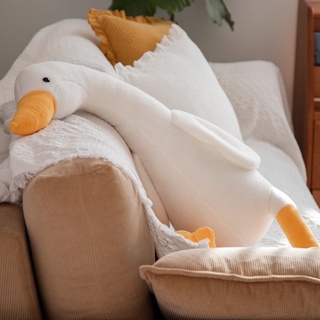 Ngỗng trắng nhồi bông mềm mại  ( 40cm- 70cm - 90cm - 120cm )