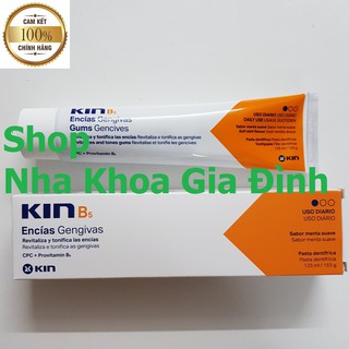 KEM ĐÁNH RĂNG KIN B5 LÀM SẠCH MẢNG BÁM VÀ PHỤC HỒI NƯỚU RĂNG 125ML