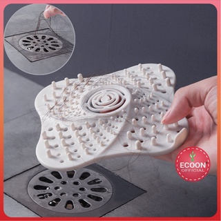 Nắp đậy lỗ thoát nước, thoát sàn chất liệu silicone chống tắc nhà vệ sinh