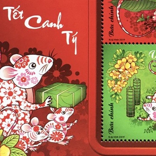 Bloc Tem Tết canh Tý 2019 - Tem Tết.