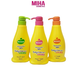 Sữa Tắm Gội Em Bé WESSER 500ml
