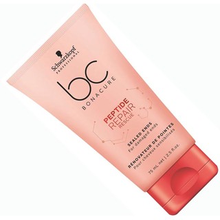 Xả khô chữa trị tóc chẻ ngọn BC Bonacure Peptide Repair Rescue Sealed Ends 75ml