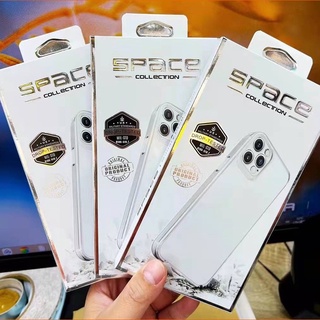 Ốp lưng trong suốt iphone 14 pro max 12 Pro max 13 Pro max 11 Pro max SPACE cao cấp hạn chế ố vàng tối đa, viền cứng