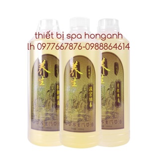 1000ml Tinh Dầu Gừng Tự Làm Nóng - Dầu Gừng Massage Dược Liệu Vai Và Cổ