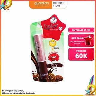 Son dưỡng Lipice Sheer Color Q Choco Mint 2.4g (Hồng ửng đỏ)