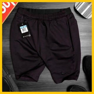 Quần Short Thể Thao Nam Cạp Chữ Đỏ Sẫm [ĐỒ TẬP GYM NAM]