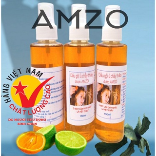 Dầu gội ủ chấy thảo dược AMZO - sạch chỉ một lần sử dụng