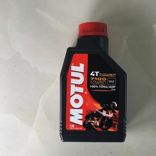 Nhớt Motul 7100 4T 10W50 MA2 Full Tổng Hợp Chính Hãng
