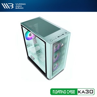 Thùng máy Case VSP Gaming KA30 Pink/white/green (No Fan)
