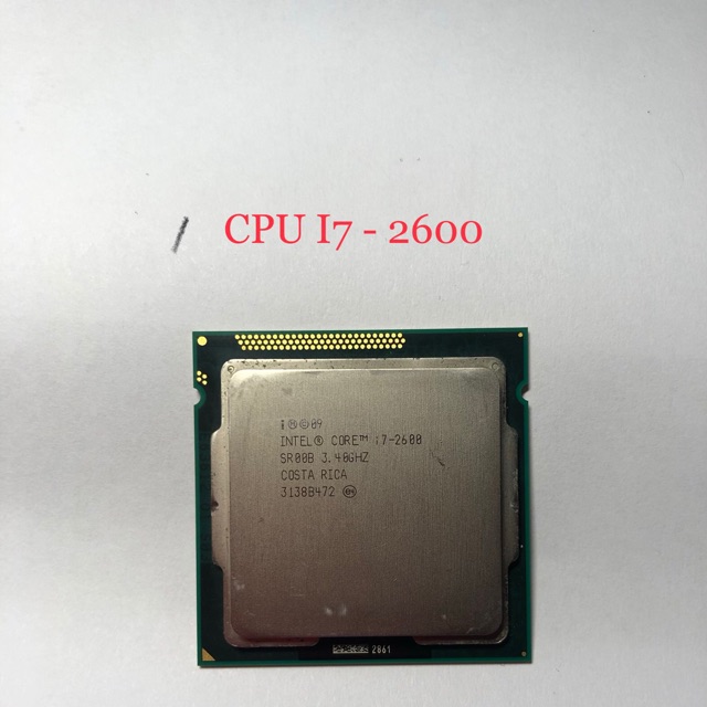 CPU i7- 2600