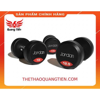 Tạ tay cao su Jordan cao cấp chính hãng 12,5kg (1 quả)