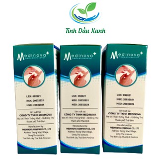 Miếng dán băng gâu Urgo Tinh Dầu Xanh 30 miếng loại bản to Medinova