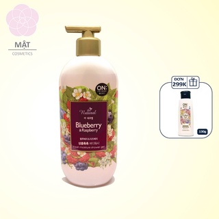 Sữa tắm On The Body Natural  Blueberry &amp; Raspberry 500g