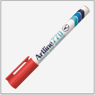 Bút viết bao bì thực phẩm Artline EK-770 - Màu đỏ (Red)