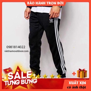 Quần dài thể thao Jogger 3 sọc BẢO HÀNH TRỌN ĐỜI