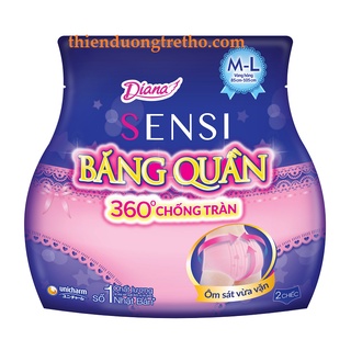 [Chính hãng] Băng Vệ Sinh Diana Sensi Dạng Quần - Băng Quần Size M-L