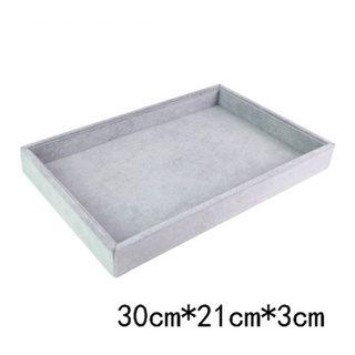 Khay nhung xám trưng bày phụ kiện trưng bày vòng đá vòng bản nhiều size