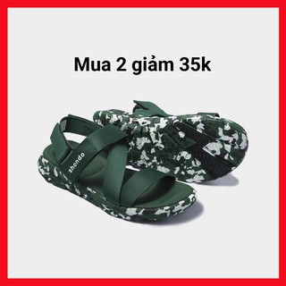 Giày Sandals SHAT SHONDO F6 Sport- F6S505 xanh rêu camo