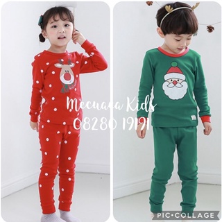 [120,130]Bộ cotton dài tay thu đông Noel cho bé trai bé gái Cobigie xuất Hàn dư xịn