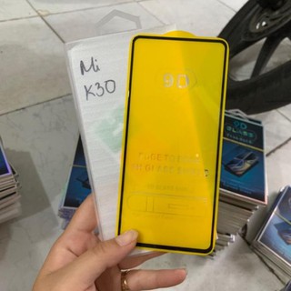 Kính cường lực 9D Xiaomi K30 Full màn hình