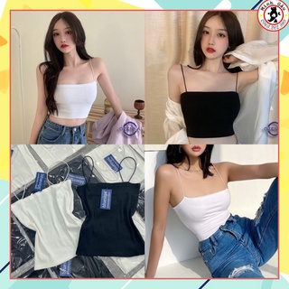 Áo dây bún chất thun bozip, sợi dây bún, 2 màu Đen, Trắng siêu rẻ