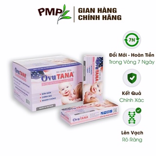 Test Thử Rụng Trứng Ovutana TANAPHAR (Hộp 12 Test) Canh Ngày Rụng Trứng Hiệu Quả, Chính Xác