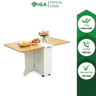 Bàn Ăn Thông Minh Cánh Mở Tiết Kiệm Diện Tích Cho Không Gian Của Bạn Và Gia Đình Thương Hiệu GAPI (có bánh xe) - BATM5