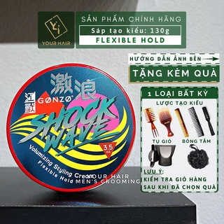 Sáp tạo kiểu Gonzo SHOCK WAVE - 100g