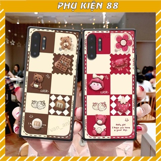 Ốp lưng Samsung Note 10 / Note 10 Plus / Note 10+ hình gấu, kẹo dễ thương cute