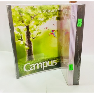 Vở viết kẻ ngang Campus 80 trang combo 10 quyển