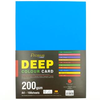 Giấy Màu CAMPAP A4 CA-4709 (100Tờ/Xấp) - Xanh Dương - CAMPAS