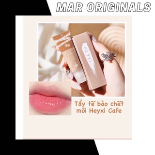 Tẩy tế bào chết môi tẩy da chết môi Heyxi Cafe lip scrub dưỡng ẩm, căng bóng môi
